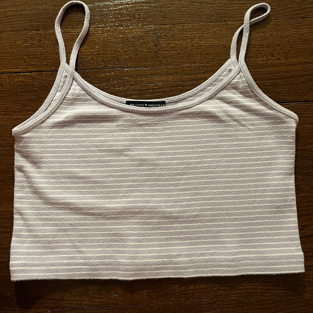 Cute brandy striped tank!!!